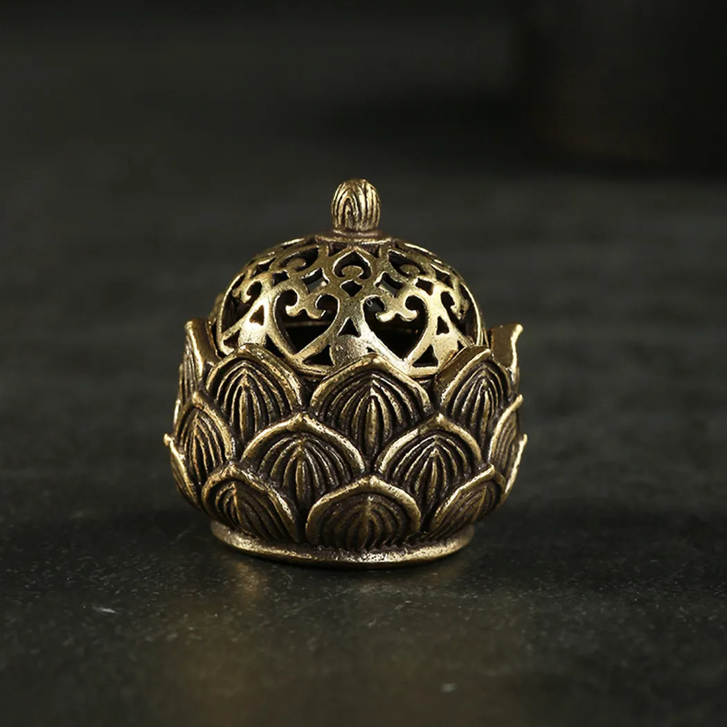 

Pure Copper Censer Vintage Incense Burner Accessories 1 * 1 3 6 * 1 Decoration Gifts New Drop Shipping