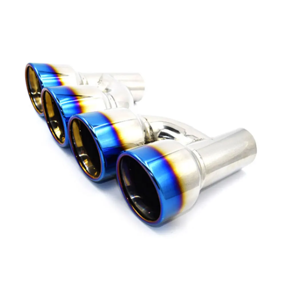 

Car Accessories Stainless Steel Tail throat of automobile For Audi A4L/A5/A6L/A7 upgrade S4 S5 S6 S7exhaust pipe exhaust system