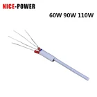 Новинка, высокое качество, 60 Вт, 90 Вт, 110 Вт, паяльник, основной нагревательный элемент, запасная часть, сварочный инструмент для CXG936D + DS-90T, DS-90S