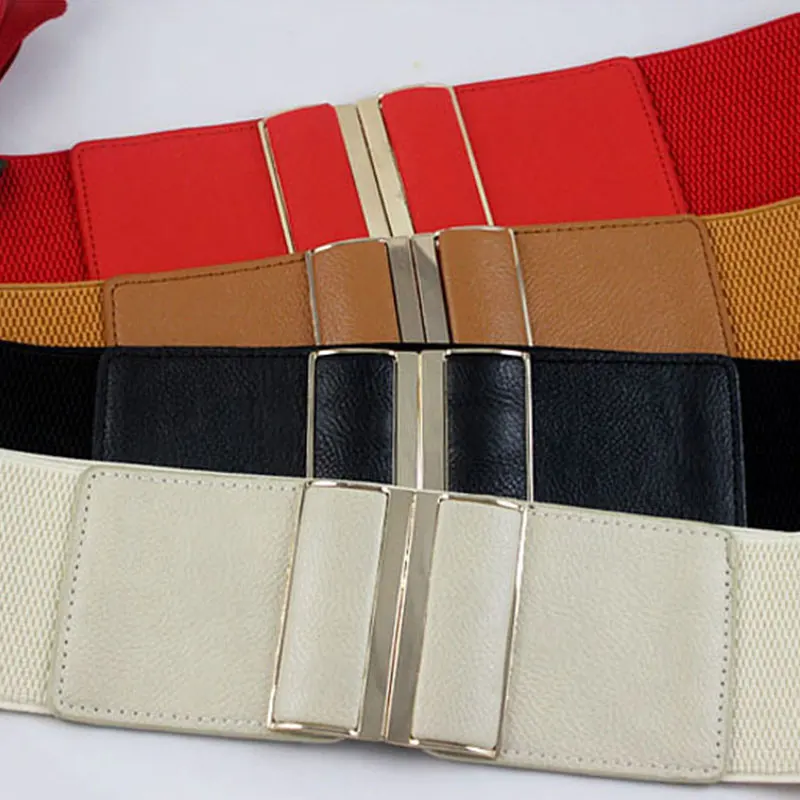 Модный женский широкий пояс эластичный ремень пояс|Женские ремни| |