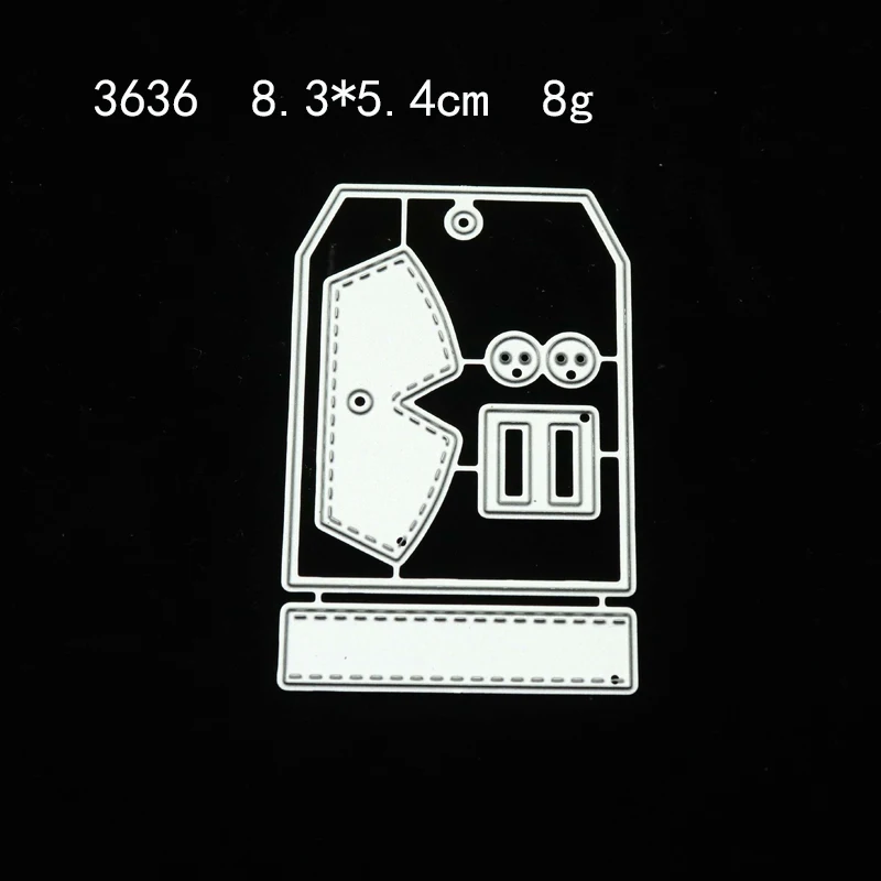 

JC Metal Cutting Dies Clothing Button Belt Tag Scrapbook Die Cut Handmade Paper Card Make Stencil Craft Mold Mould Model Decor