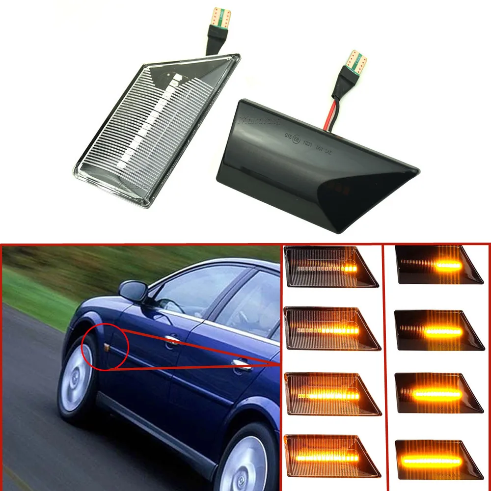 

Автомобильные аксессуары, динамическая сигнальная лампа, плавный светильник для Opel Vectra C 2002-2008 Signum 2003-2008