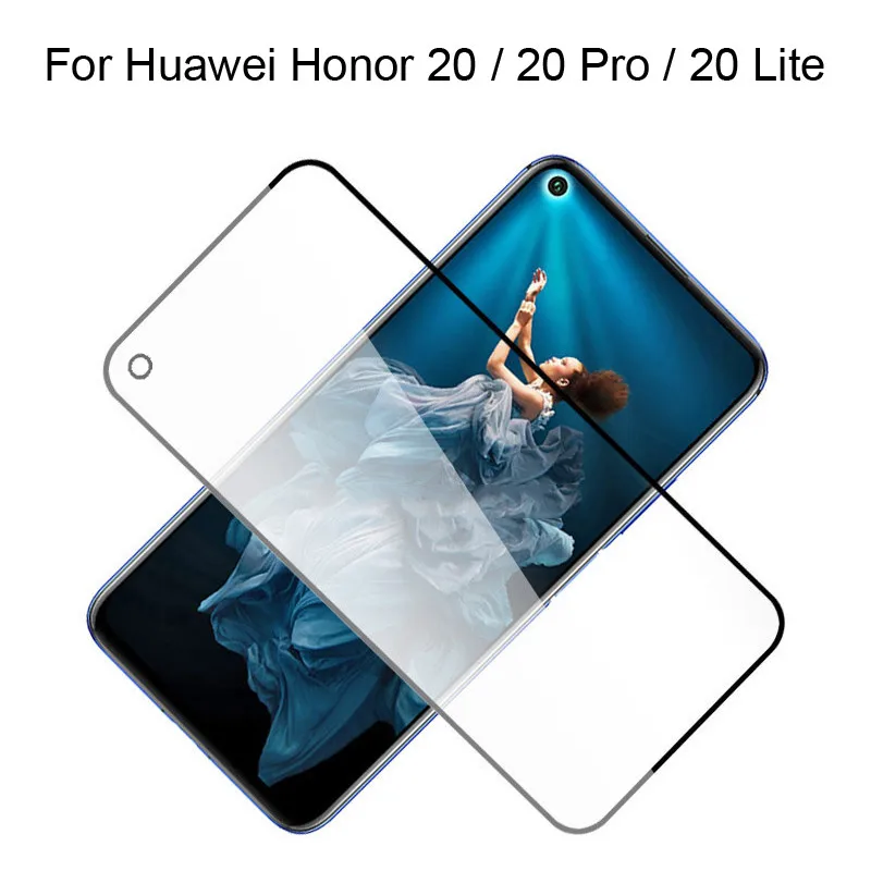 9H закаленное стекло Honor 20 Защитная пленка для экрана Huawei Pro Lite Honor20 YAL L21 L41 3D