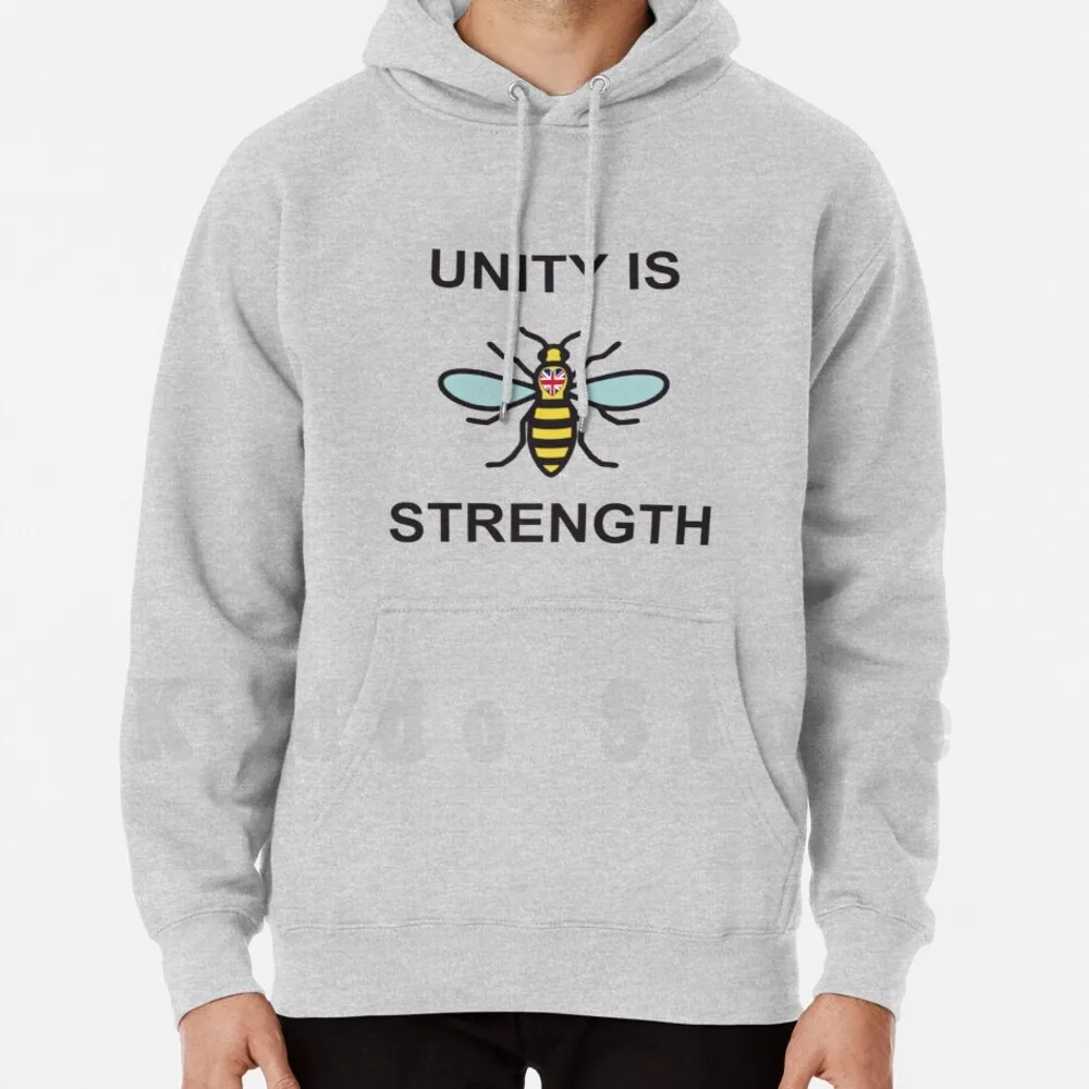 

City Bee Hoodie Long Sleeve City City Bee Unity Is Strength Bee Bees City Bee Bee Heart Uk United Kingdom
