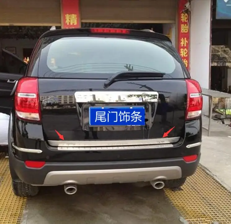 Хромированная отделка багажника из нержавеющей стали для Chevrolet CAPTIVA 2007-2017 |