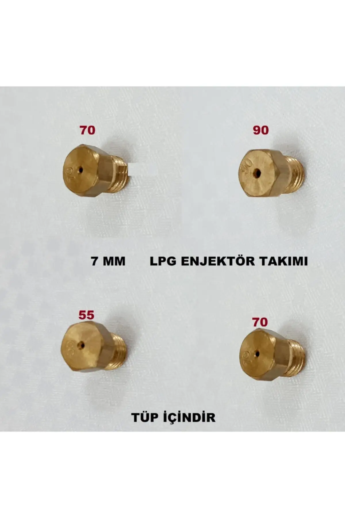 

MHK Parts Cooker Lpg Conversion Injector Nozzles Suit 7 Socket Wrench Can Be Disassembled With the Tube For