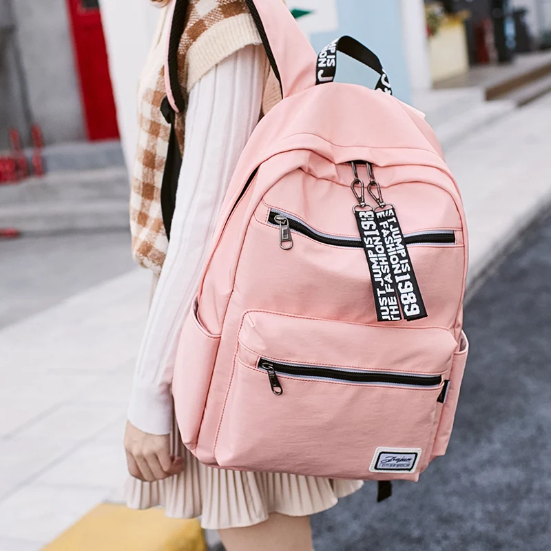 

Casual School Laptop Backpack Fashion Large Capacity Travel Daypack Bag Women Luggage Carry-on Backpacks Girls Book Bag Rucksack
