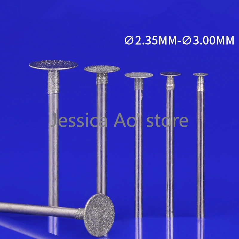 

65 шт. 0,5-10 мм K нефритовые инструменты для резьбы по камню ювелирные изделия шлифовальная игла электрическая фреза вращающиеся заусенцы тонкий режущий диск мини-пила