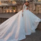 Свадебное платье 2021 Элегантное свадебное платье с открытой спиной кружевное свадебное платье