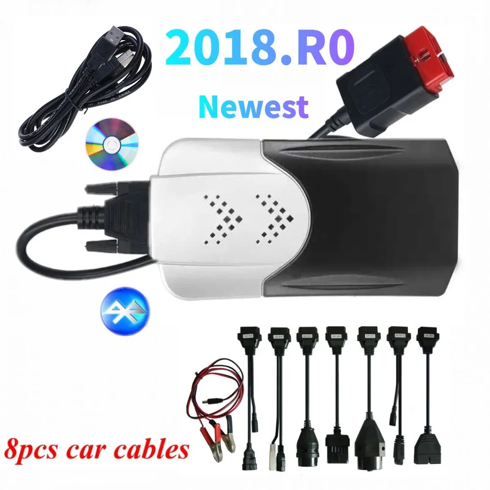 2021 Newest 2018.R0/2017.R3 Free Keygen New Vci Vd Ds150e Cdp Tcs Pro for Delphis Obd2 Scanner Cars Truck Diagnostic Tool | Автомобили и
