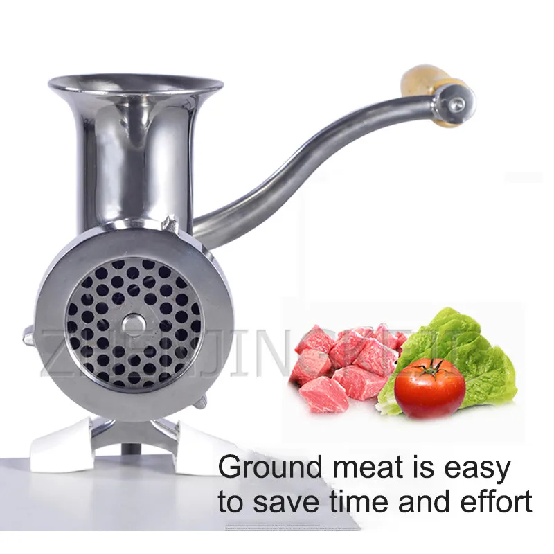 Hand Meat Grinder Home Stainless Steel Stuffing Machine Food Processor Sausage Filling Kitchen Appliances | Бытовая техника