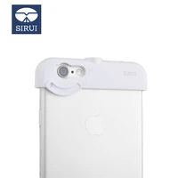 hot sell sirui mobile phone lens mount fill light mount for iphone 6 6s 7 8 7p 8p wide angle fisheye portrait buckle