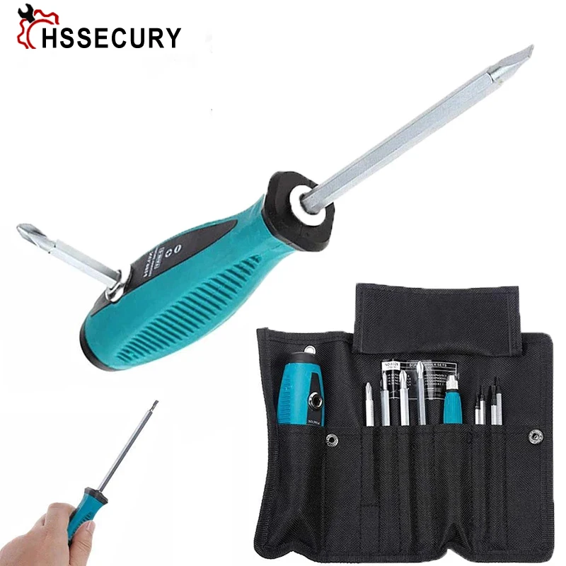 

10Pcs/Set Precision Screwdriver Set Phillips Slotted Star With Magnetic Multitool Home Appliances Repair Hand Tools