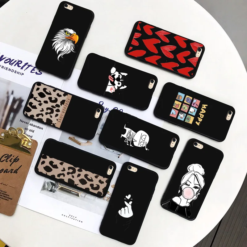 Чехол для телефона с милым котенком iPhone 5 5S SE 6 6S 7 8 Plus 2020 чехол изображением