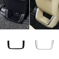 for toyota highlander kluger 2014 2020 abs carbon matte car rear armrest storage box cover trims car styling accessories 1pcs