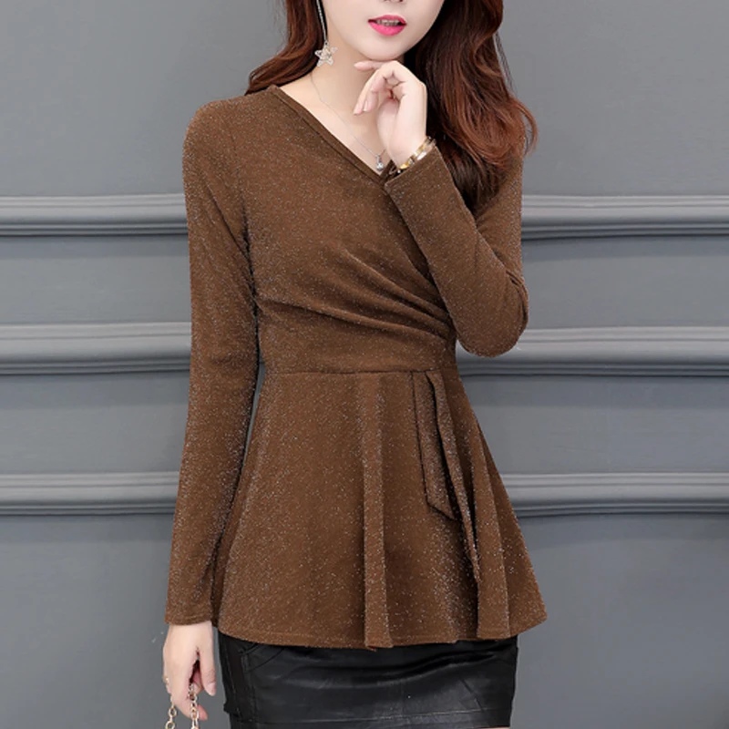 красное фиолетовое Vogue Свободная рубашка Топы 2019 Весенняя женская винтажная