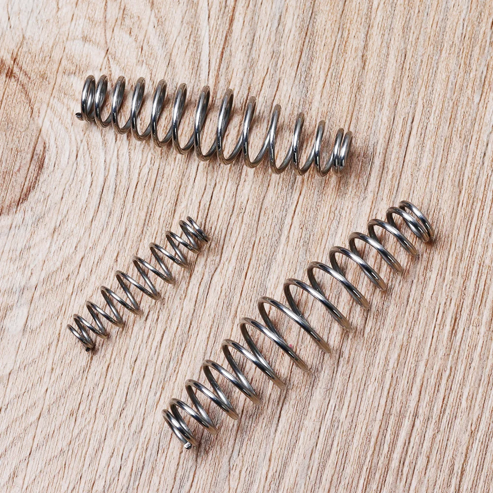 1 шт. 3 размера серебристая сталь высокая эластичность компрессионная пружина