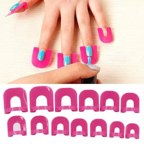 26 шт. пластиковые шаблоны для дизайна ногтей 10 размеров|Комплекты и наборы| |