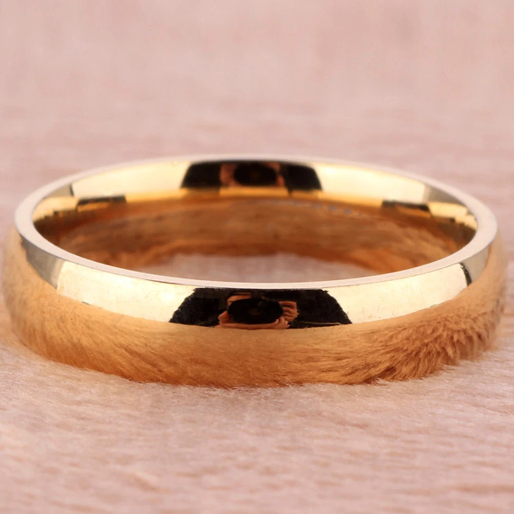 Кольцо из титановой стали для мужчин и женщин | Украшения аксессуары