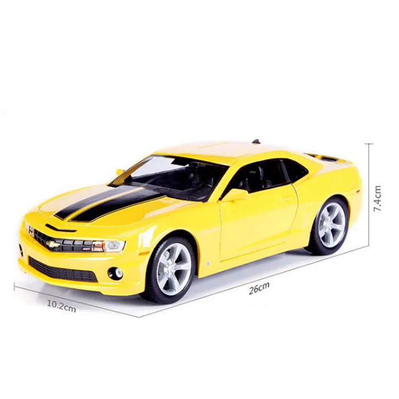 Модель гоночного полицейского автомобиля Chevrolet CAMARO масштаб 1/18 металлический