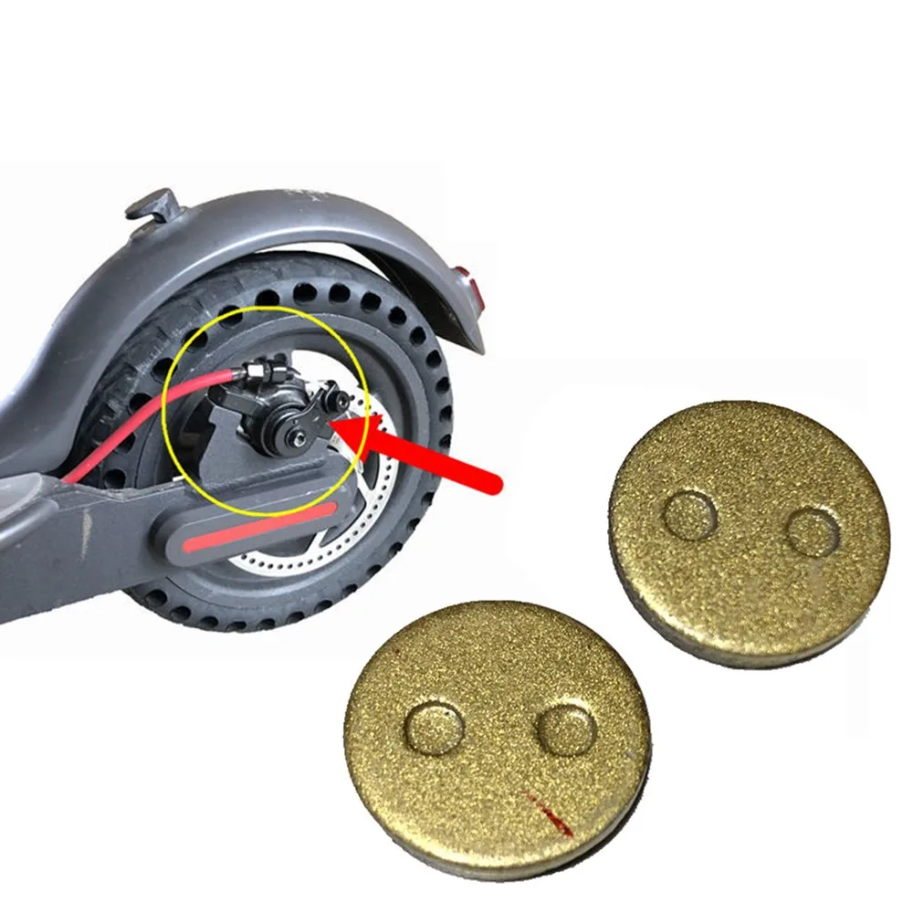 

1 Pairt Scooter Brake Pads Disc Copper Based Pad For Xiaomi M365 PRO Electric Kickscooter Hoverboard Cycling Parts Accessories