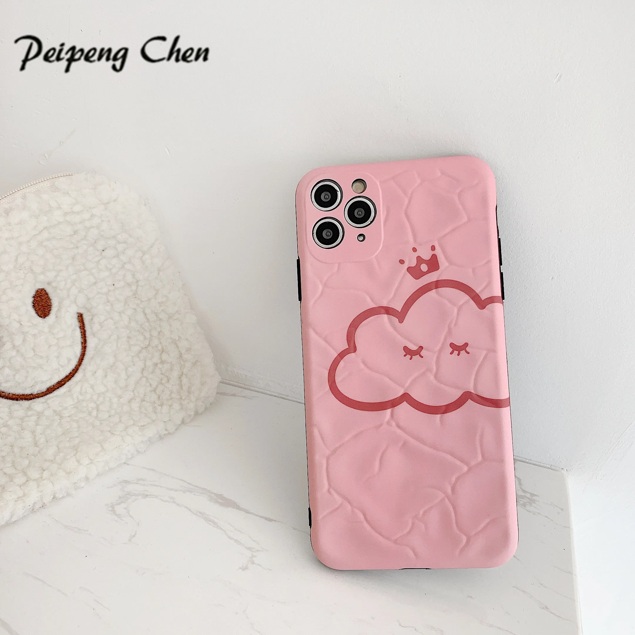 Силиконовый чехол с рисунком для телефона iPhone 11 Pro Max X S XR чехлы защитными линзами