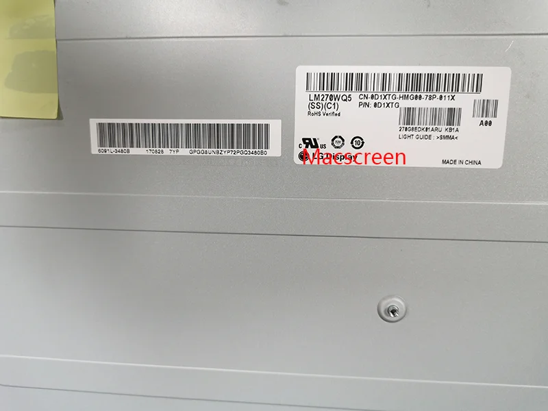 27 дюймов Оригинальный Новый ЖК экран LM270WQ5 SS C1 SSC1 для Dell S2718D компьютерный