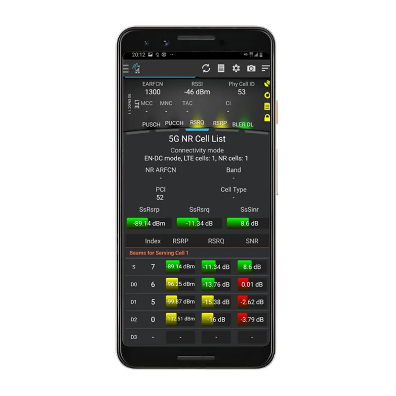 

Tems&Nemo 4G Google Pixel 3 tems pocket support VOLTE Mobile Phone
