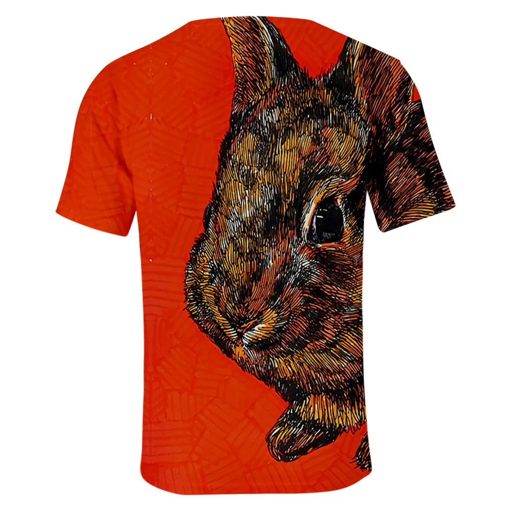 

Animal 3D Printing Cool T-shirt Men's Short Sleeve Summer Top T shirt men's fashion o-neck T-shirt short sleeves Oversize