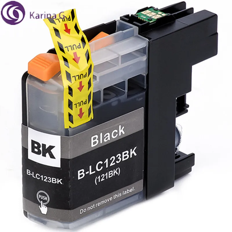Для LC123 LC121 Совместимый картридж для Brother MFC J4410DW/MFC J4510DW/MFC J4610DW/MFC J4710DW/MFC J2510|ink