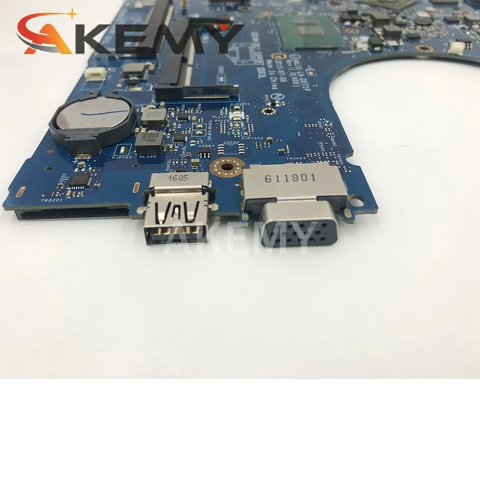Материнская плата Akemy для ноутбука Dell Inspiron 17 5459 материнская AAL15 LA-D071P SR2EY i5-6200U