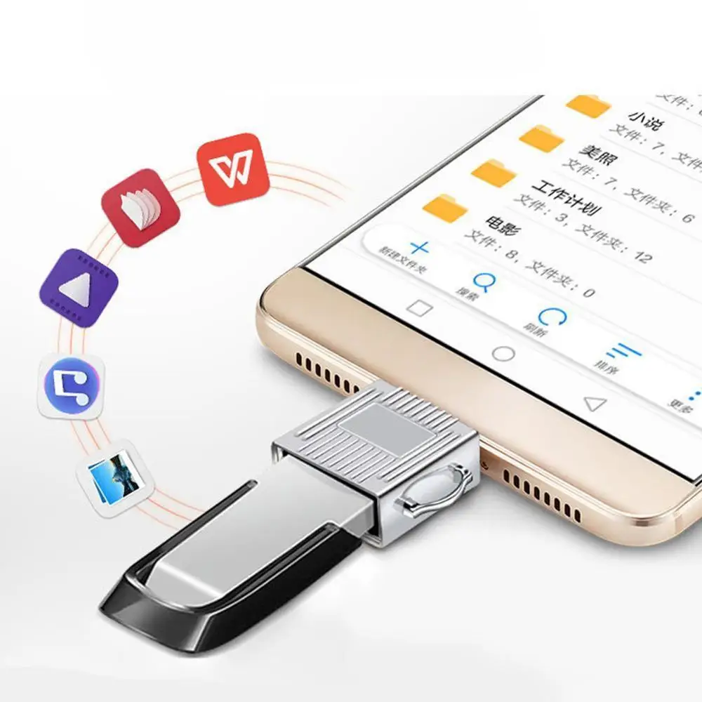 USB 3 0 Type C и разъемом типа мама Тип преобразователь OTG Mi6 Mi5 Samsung Huawei флэш память для