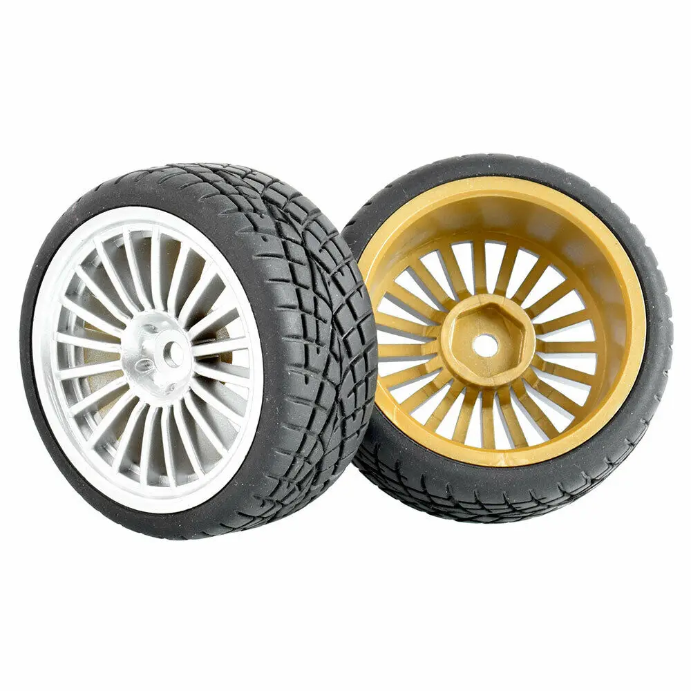 Радиоуправляемая скоростная шина с губкой и колесом 4 шт. для HSP 1/10 Rim04 8001|Детали