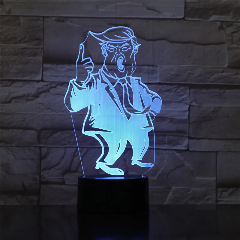 

Creative 3d Small Night Light Intelligent Alarm Base Led Colorful Desk Lamp Children's Bed Room Decoration Night Lamp