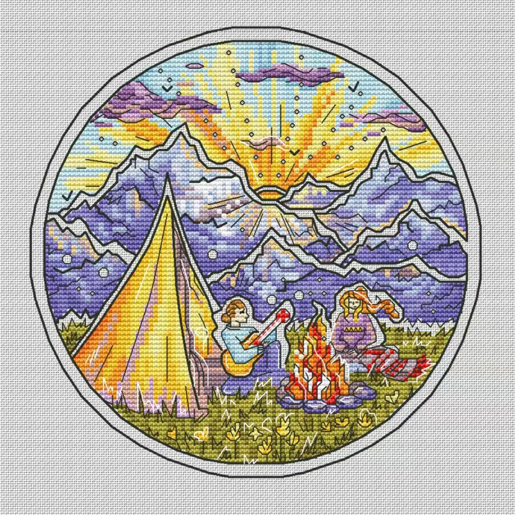 

ZZ1530 Homefun Cross Stitch Kit Package Floral Needlework Counted Cross-Stitching Kits New Counted Cross Stich Set Painting