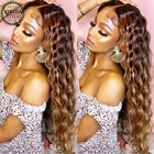 Парик VINIDA из натуральных бразильских волос на сетке спереди 13x4, предварительно выщипанные вьющиеся волосы, подчеркивающие фигуру, 150, плотность 180, 8-24 дюймов, для женщин