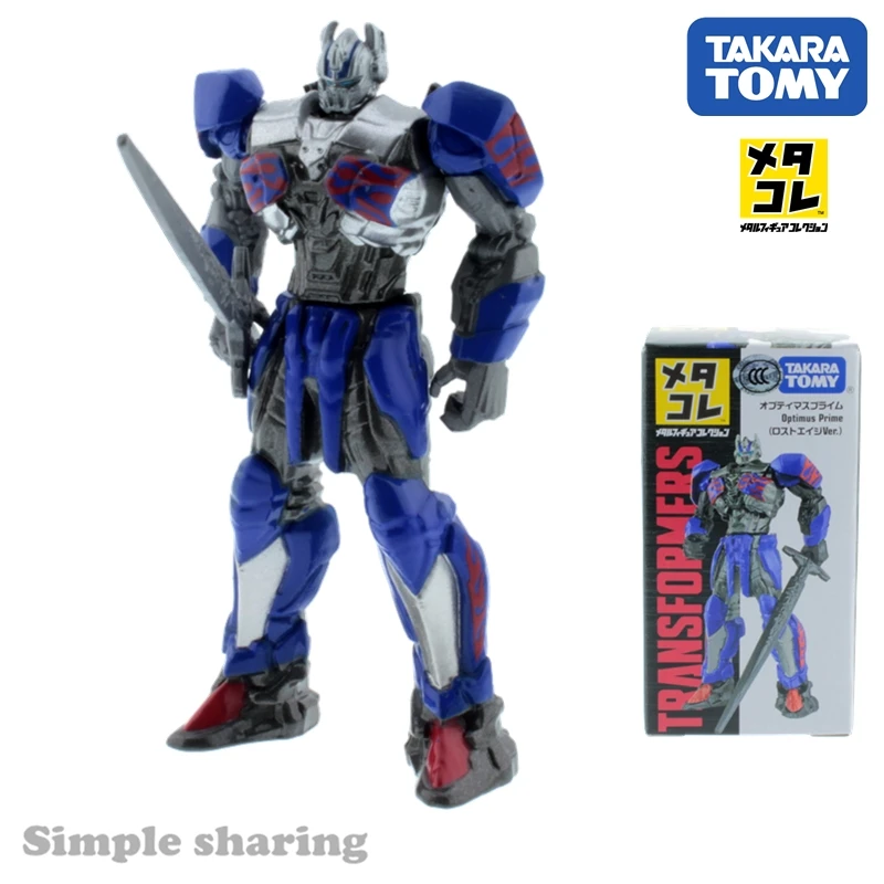 Takara Tomy tomica трансформер Оптимус Прайм металлическая модель комплект Аниме