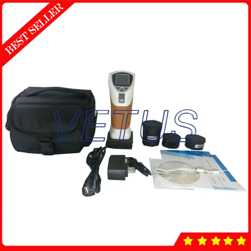 Фрикарманный колориметр с 100 стандартными образцами сохраненный измеритель