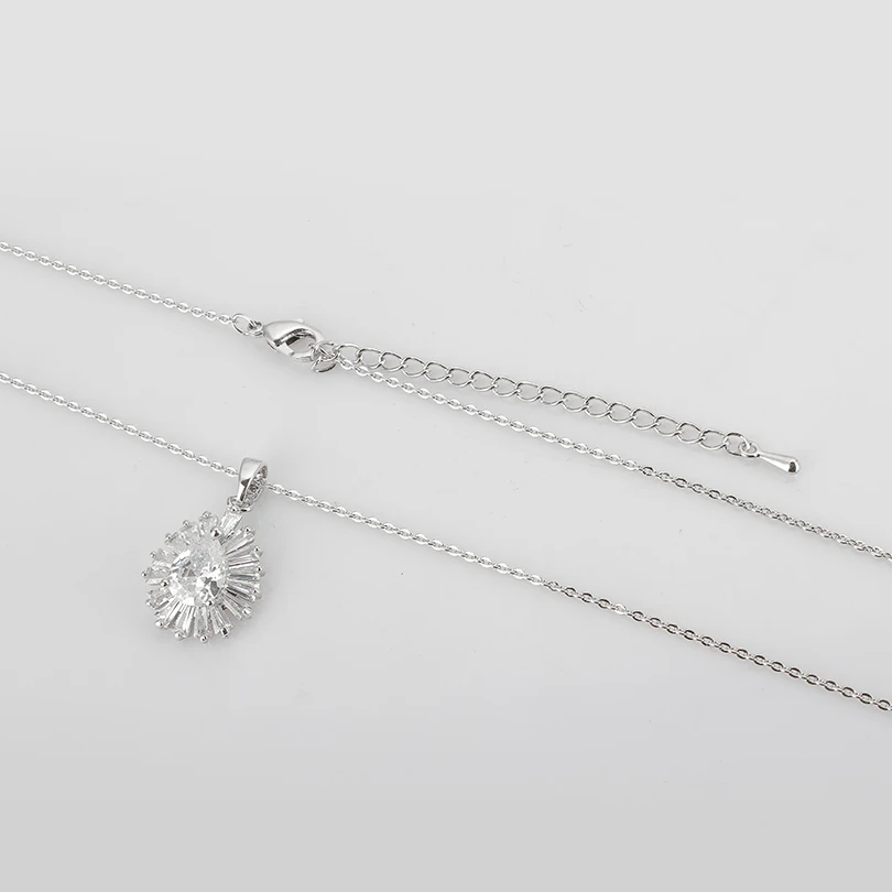 Ожерелье женское с подвеской в виде капли воды | Украшения и аксессуары