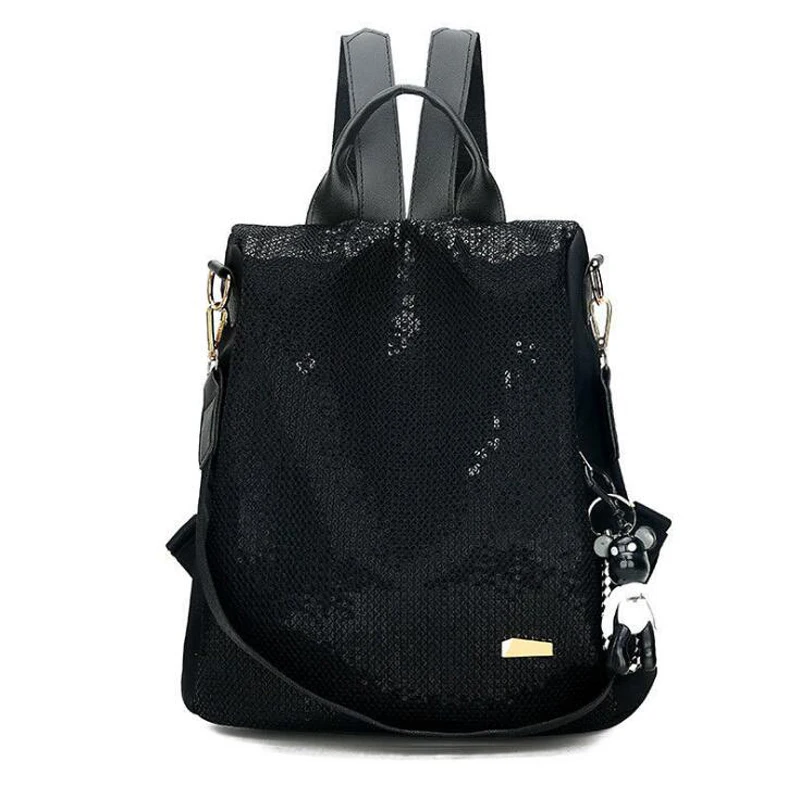 

Women Backpack Oxford Sequin Bagpack Female Anti Theft Backpack School Bag For Teenager Girls Sac A Dos Mochila Mujer Hot Sale