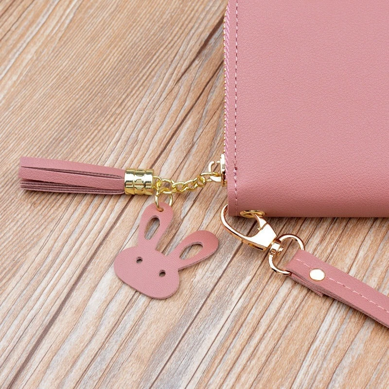 

Wallet women mobile phone bag Brand Designer Female card PU Leather Long Womens Wallets and purses Ladies slim card holder purse