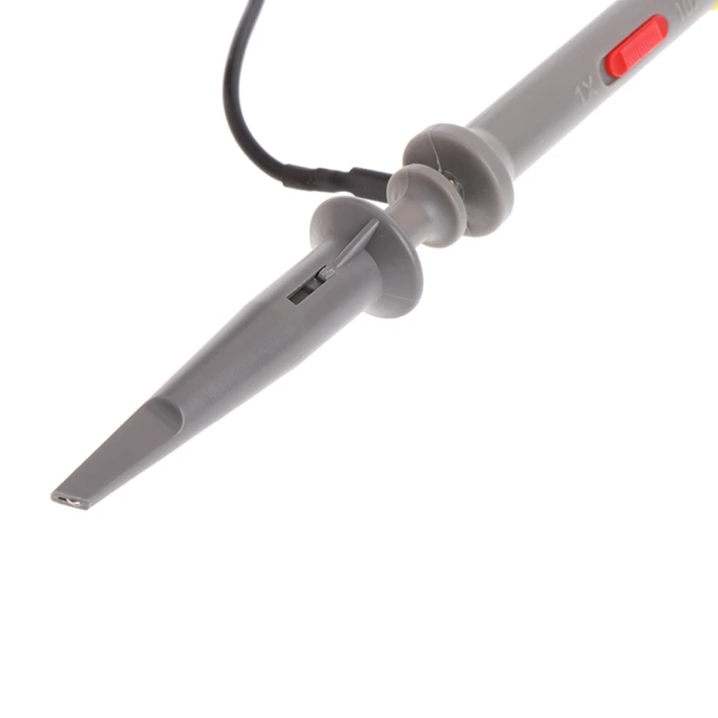 MasTech 1X 10X P6100 100MHz High Precision Oscilloscope Probe Alligator Test Clip with Adjustable Attenuation Rate | Инструменты