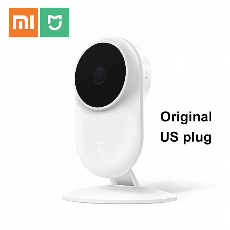 Original US plug Новейшая смарт-камера Xiaomi Mijia 1080P 2,4G Wifi Беспроводная 130 широкоугольная камера ночного видения двухсторонняя камера голосовой связи s - Цветной: Original US plug