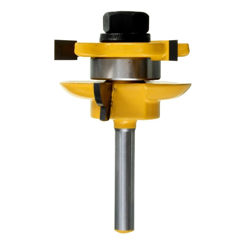 1/4 &quotхвостовик круглый над рельсами &amp Stile с бухтой панели рейзер 3 Бит