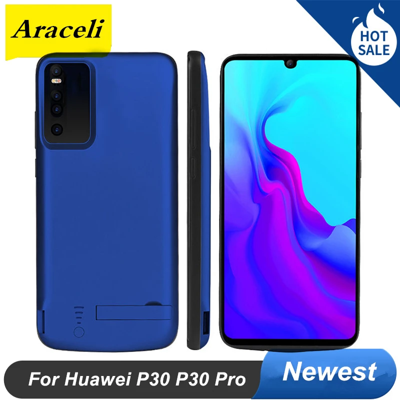 Чехол для аккумулятора Huawei P30 Pro чехол внешнего Capa зарядного устройства умный