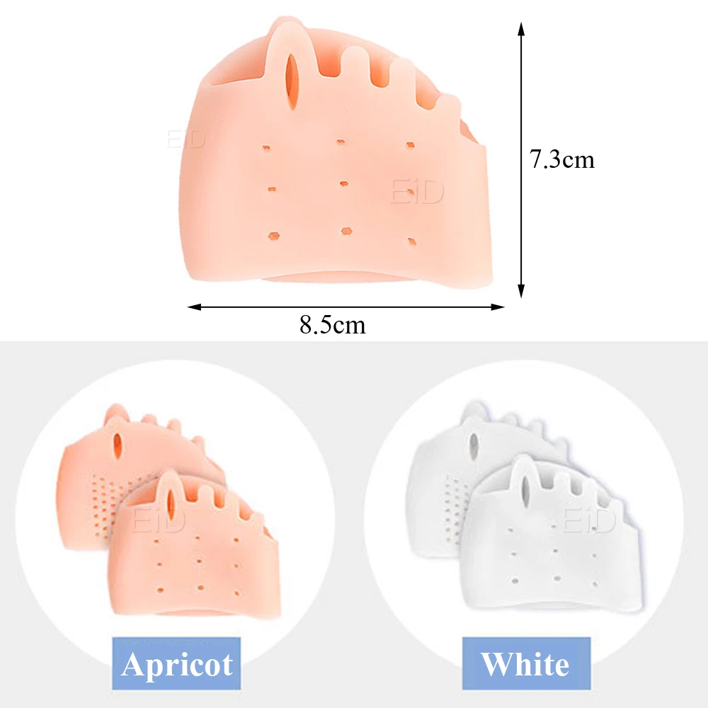 EiD Insoles Forefoot Pads for Women High Heel Shoes Foot Blister Care Toes Insert Pad Silicone Gel Insole Pain Relief Separator