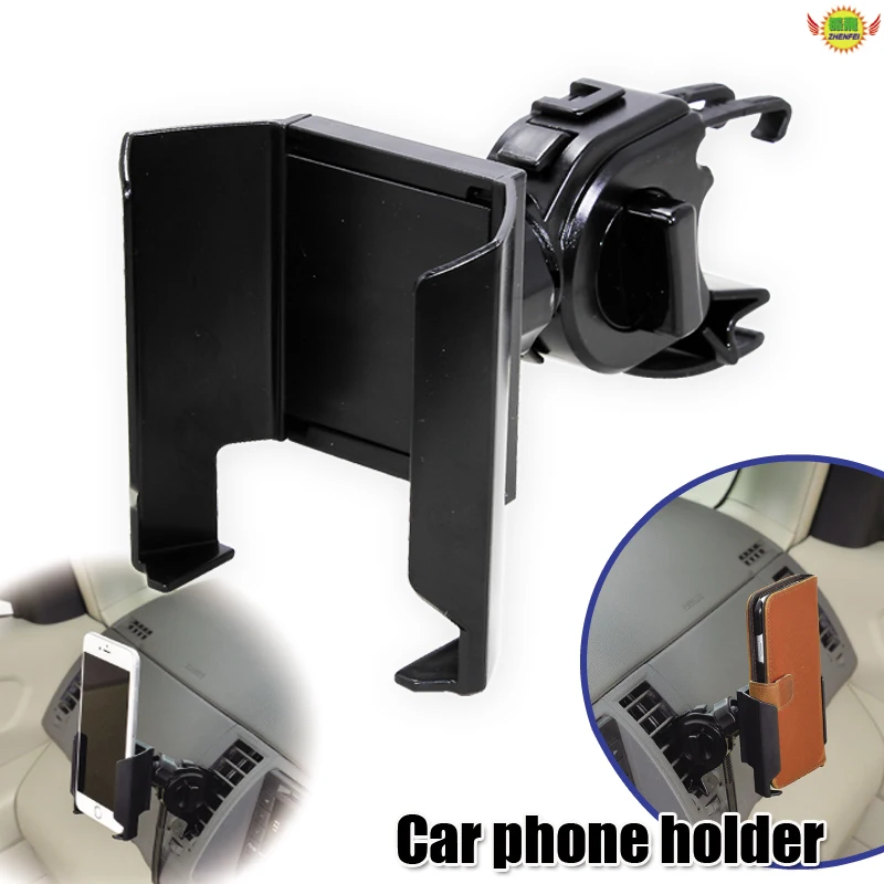 

Автомобильный воздушный выход приборной панели автомобиля Многоцелевой большой экран с возможностью регулировки чехол для телефона с изображением на задней панели Автомобильный держатель для huawei oppo vivo iphone W971