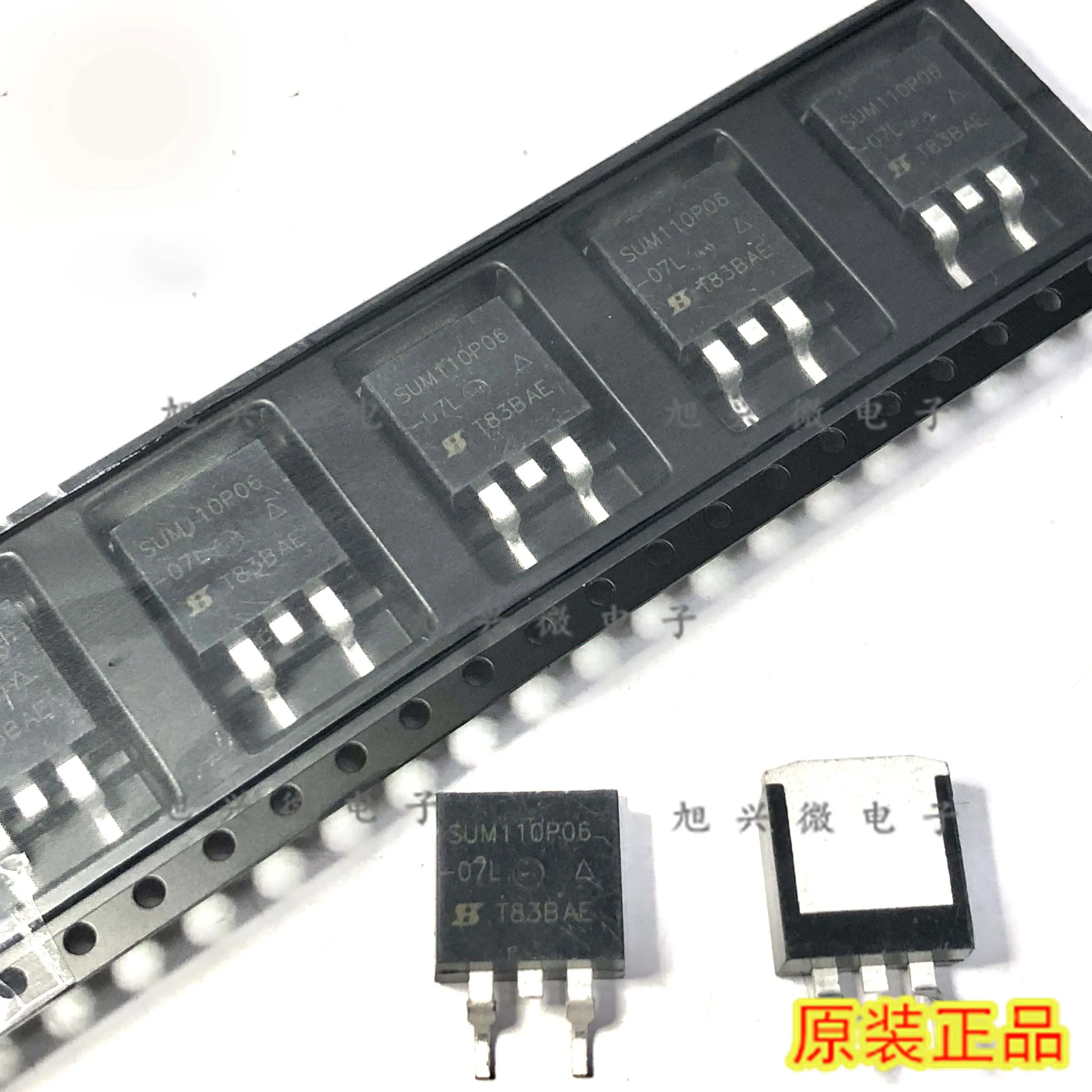 10 шт./лот SUM110P06 SUM110P06-07L SUM110P06-07L-E3 110P06 TO-263 [MOSFET 60 в 110A 375 Вт] новинка хорошее качество