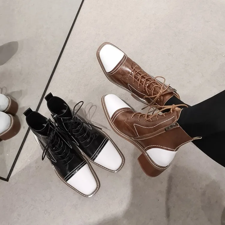 

Martin boots women's boots new short boots women's trendy fashion boots zipper boots short high heel boots X678