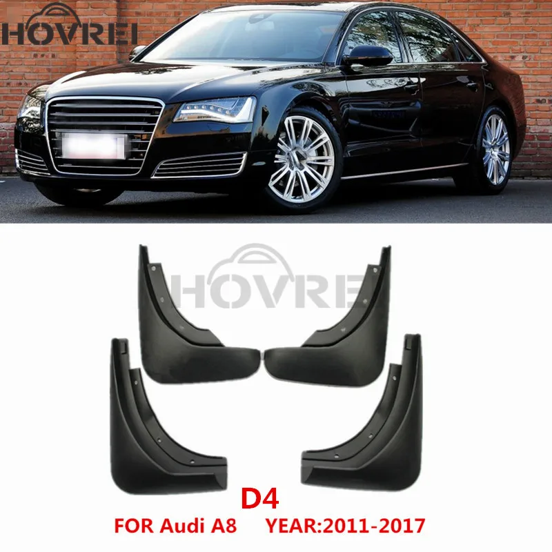4 шт./компл. автомобильные передние и задние брызговики для Audi A8 D4 2011-2017 2012 2013 201 2015 |
